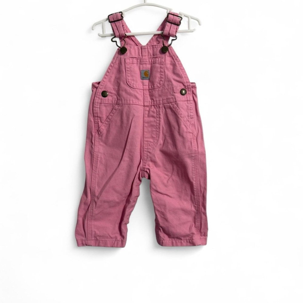 Carhartt Pink Kids Overalls